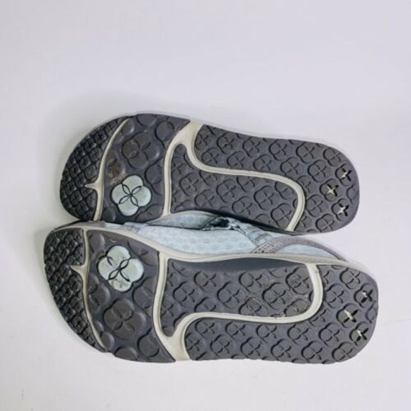 Womans Size 8 Ryka Kailee Maryjane Sneakers Shoes Mint Green & Gray - Picture 5 of 12